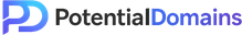 PotentialDomains Logo Wordmark - Custom design